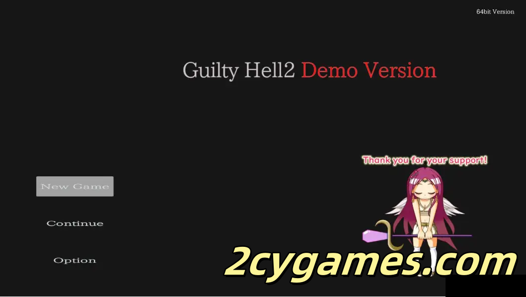 [PC][大型ACT/官中/全动态] 纯白女神与亡者之都2 Guilty Hell2 Part53b 官方中文版[11.2G]