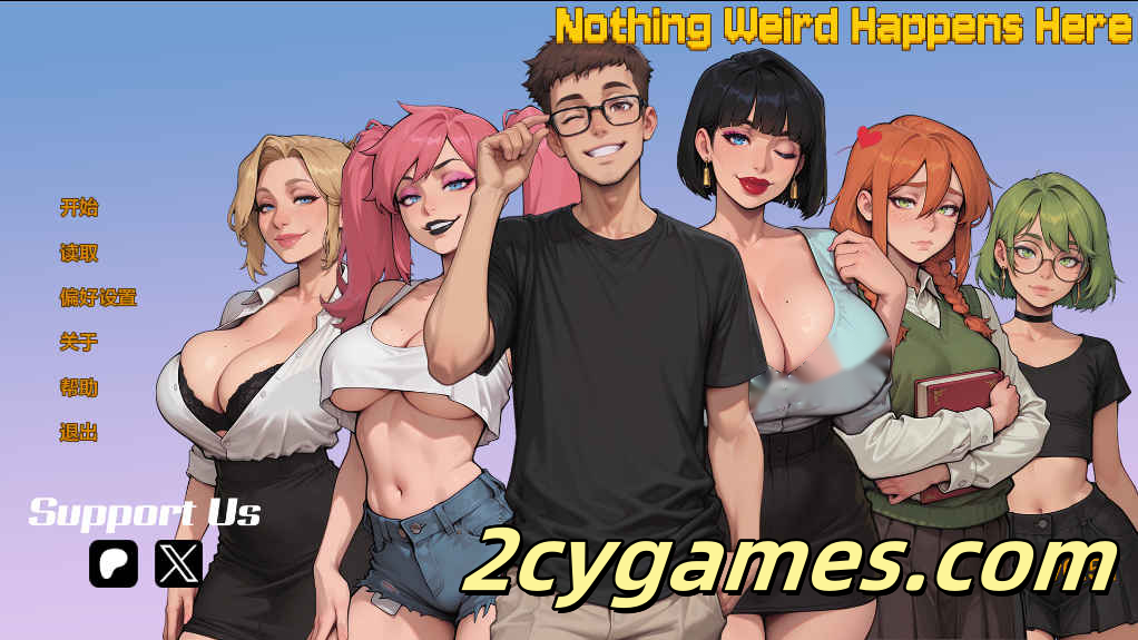 [PC+安卓][欧美SLG/动态/汉化] 这里什么怪事都不会发生 [v0.52] Nothing Weird Happens Here [1.27G]
